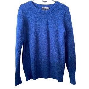 Banana Republic Italian Yarn By Filpucci Sweater - Blue Royal Wool‎ Long Sleeve